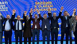 AK Parti Gaziemir İlçe Kongresi yapıldı
