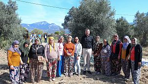 Başkan Duman, Dünya Kadın Çiftçiler Günü'nde üretici kadınlarla buluştu