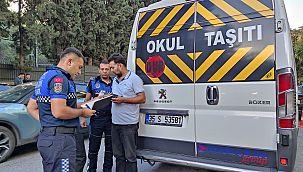 İzmir Büyükşehir Belediyesi'nden servis araçlarına sıkı denetim