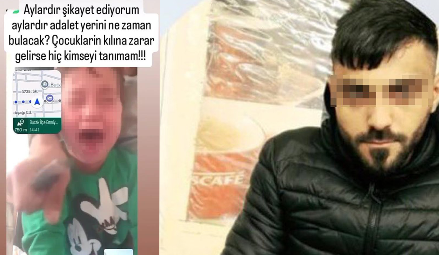 5 yaşındaki çocuğunun boğazına bıçak dayayan cani baba gözaltında