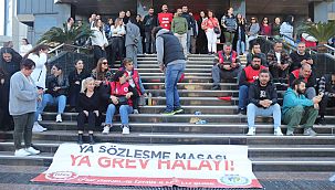 Buca Belediyesi işçileri adım adım greve gidiyor