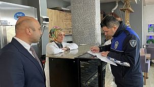 Aliağa Belediyesi Zabıta Müdürlüğü'nden yılbaşı denetimi