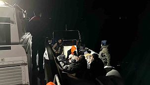 Aydın'da 19 düzensiz göçmen kurtarıldı