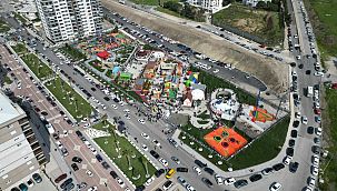 Menemen Çocuk Oyun Köyü ziyaretçi rekoru kırdı