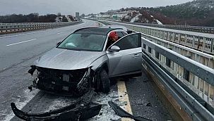 Balıkesir'de İstanbul-İzmir Otoyolu'nda peş peşe kaza