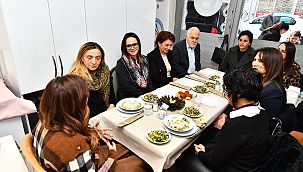 Başkan eşleri Balçova'da buluştu