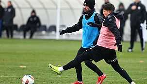 Beşiktaş, Eyüpspor maçı hazırlıklarını sürdürdü