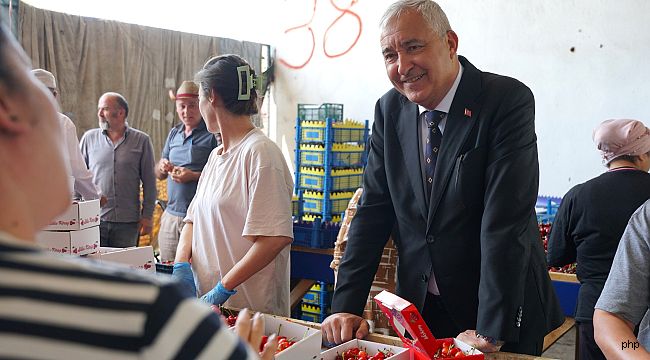 Başkan Türkmen sahada