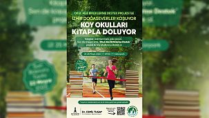 Doğaseverler koşacak, köy okulları kitapla dolacak