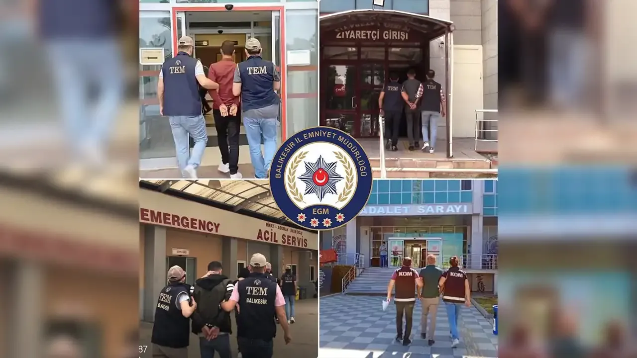 Balıkesir'de FETÖ operasyonu: 6 şüpheli yakalandı