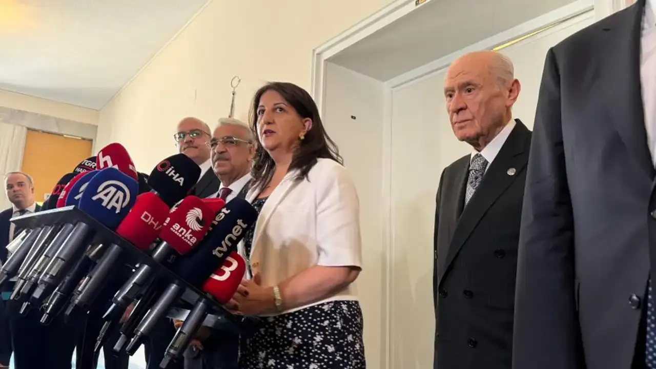 MHP lideri Bahçeli, DEM Parti heyetiyle görüştü