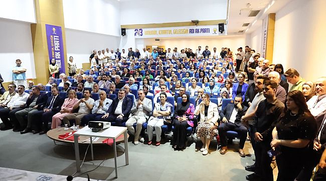 AK Parti İzmir İl Başkanı Bilal Saygılı, İl Danışma Meclisi'nde konuştu!