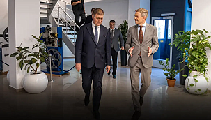 Hollanda Büyükelçisi Wijnands Başkan Tugay'ı ziyaret etti