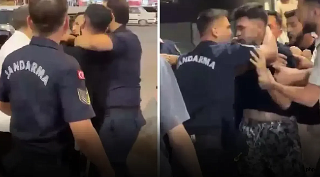 İzmir'de jandarma ekiplerine saldırı