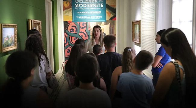 Konak Belediyesi'nden çocuklara sanat dolu gezi