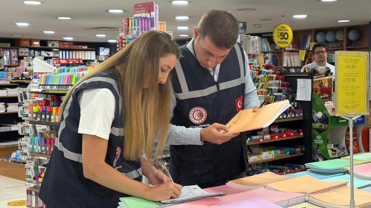 Ticaret Bakanlığı'ndan kırtasiye ürünlerine sıkı denetim