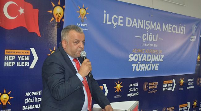 AK Parti Çiğli İlçe Başkanı Özdemir'den Çiğli Belediyesi'ne çöp tepkisi!