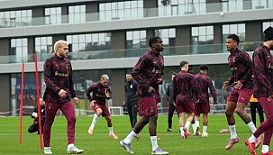 Galatasaray, Liverpool maçı hazırlıklarını tamamladı