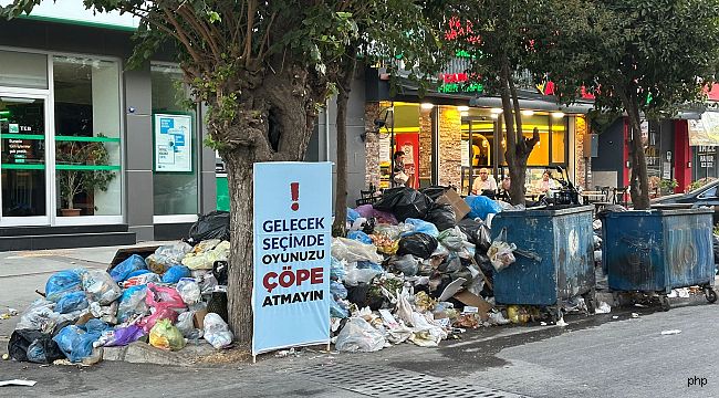 İzmir'de Çöp Krizine Sivil Tepki