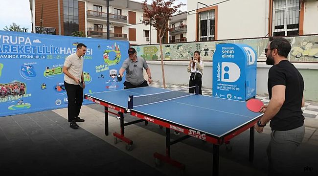 Menderes'te Avrupa Hareketlilik Haftası sporla kutlanacak