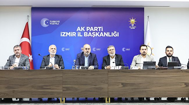 AK Parti İzmir'de, yerel yönetimler zirvesi!