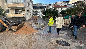 Çeşme Belediyesi'ne sel baskını tepkisi!