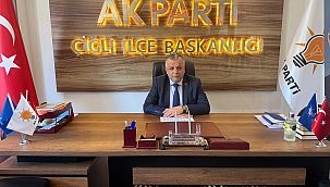 AK Parti Çiğli İlçe Başkanı Oktay Özdemir'den sert eleştiri