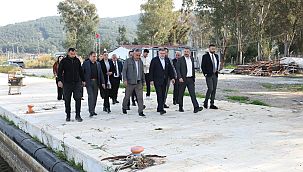 Başkan Saygılı, Efes Antik Kanal Projesi'ni yerinde inceledi!