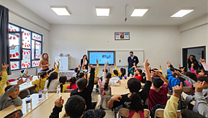 İzmir Metrosu'ndan Öğrencilere Metro ve Tramvay Eğitimi