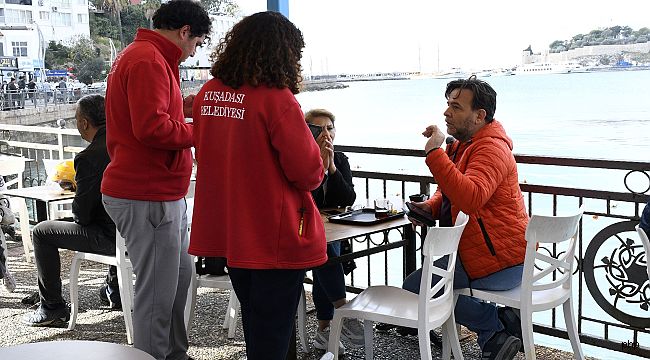 Kuşadası Belediyesi ile halk arasında köprü