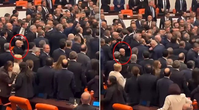 Meclis'te yumruklu kavga