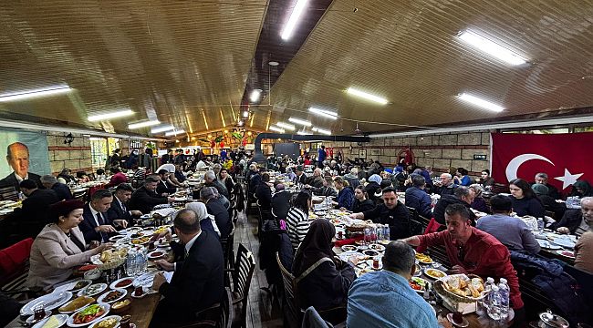 MHP İzmir Teşkilatı Kemalpaşa'da Şehit Aileleri ve Gazilerle Buluştu