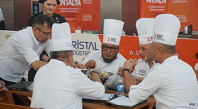 Uluslararası Gastronomi Buluşmasında İzmir'in Meslekî Eğitim Zaferi