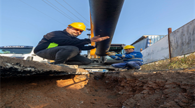 205 milyon liralık altyapı yatırımında çalışmalar yüzde 25'e ulaştı