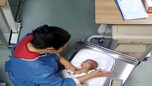 5 günlük bebeğe şiddet uygulayan hemşire tutuklandı