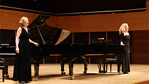 AASSM'de İki Piyanodan Duygusal Buluşma