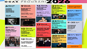AASSM'den 2026'ya güçlü sanat programı