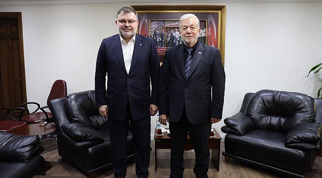 AK Parti İzmir İl Başkanı Saygılı'dan Yalçın Ata'ya ziyaret