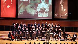 Atatürk, AASSM'de sevdiği şarkılarla anıldı