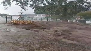 Aydın'da sağanak etkili oldu