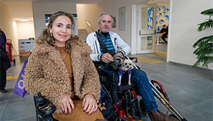 İzmir'de Engelli Tatbikatı Yapıldı