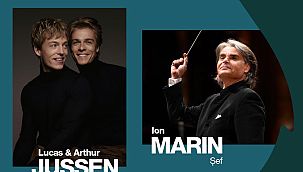 İzmir Devlet Senfoni Orkestrası yılın ilk konserinde Ion Marin yönetiminde sahnede