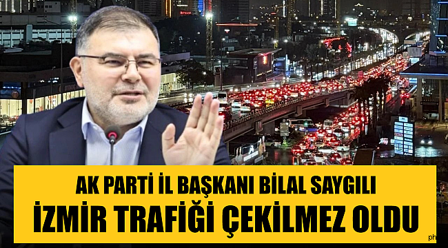 İzmir'in trafiği artık çekilmez oldu