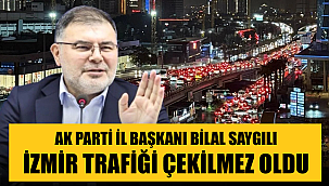 İzmir'in trafiği artık çekilmez oldu