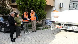 Kuşadası Belediyesi kış günlerinde ihtiyaç sahiplerinin yanında