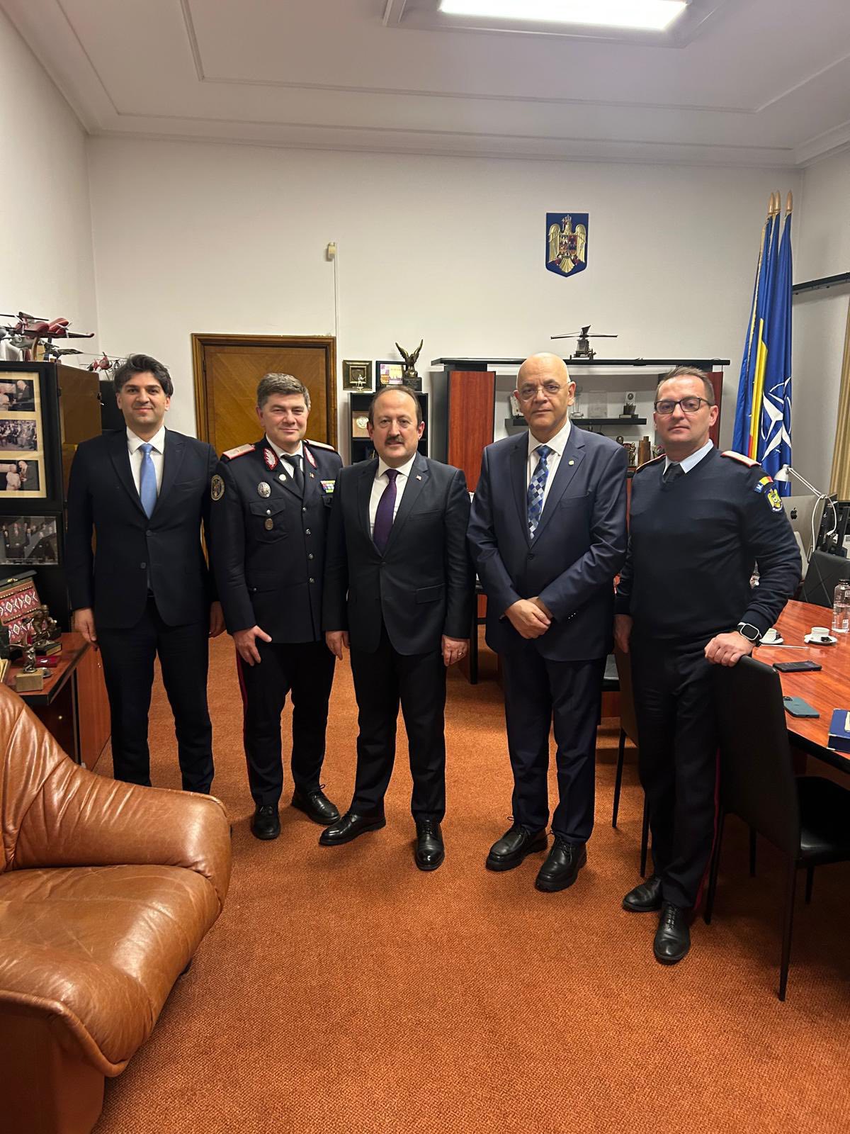 Türkiye ve Romanya Arasında Güvenlik ve Sivil Koruma Diyaloğu