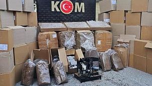 Uşak'ta kaçak tütün operasyonu: 1 şüpheli hakkında işlem
