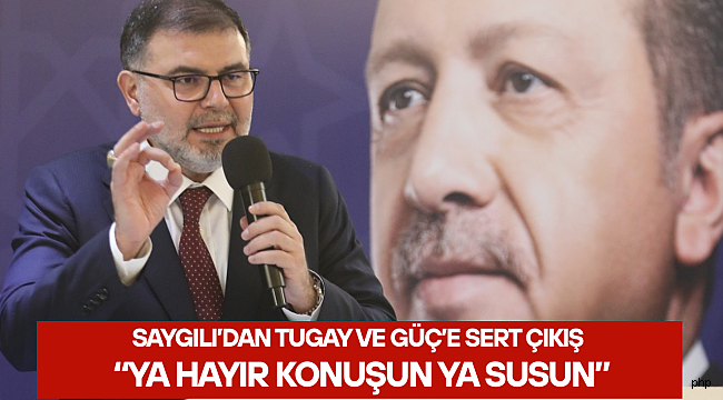 AK Parti İzmir İl Başkanı Bilal Saygılı'ndan CHP'li isimlere peş peşe eleştiriler