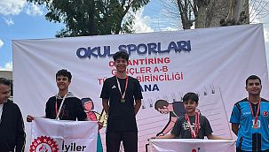 Genç sporcu Eymen Vatansever oryantiringde zirveye ulaştı