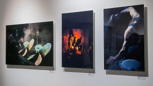 Hilmi Yavuz ve Kamil Fırat'ın disiplinlerarası sergisi Ada Modern Sanat Galerisi'nde açıldı